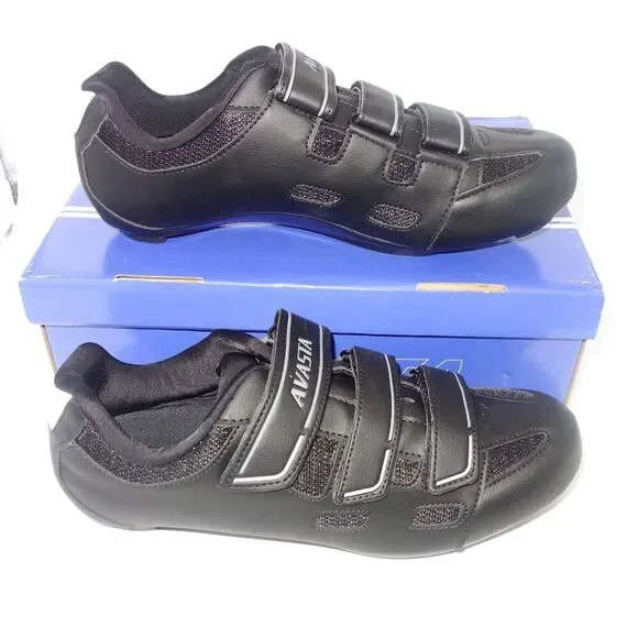 AVASTA Indoor Cycling Shoes Compatible w/ Peloton Shiman Men's 10 - Picture 3 of 9